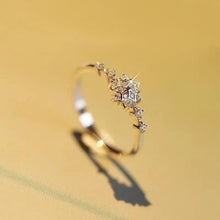 将图片加载到图库查看器，Fashion Luxury 925 Sterling Silver Snowflake Ring  - 2021 Trending Fashion Jewelry for women Wedding Band Ring Promise Love Engagement Rings
