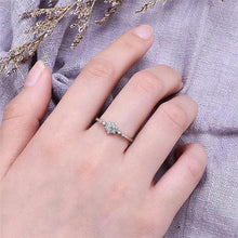 将图片加载到图库查看器，Fashion Luxury 925 Sterling Silver Snowflake Ring  - 2021 Trending Fashion Jewelry for women Wedding Band Ring Promise Love Engagement Rings
