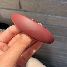 将图片加载到图库查看器，Fashion Matte Geometric Hair Clip Elegant Women Barrettes Hairpins Ponytail Holder Hairgrips Headwear Gorgeous Hair Accessories For Women
