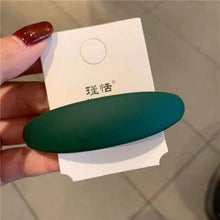 将图片加载到图库查看器，Fashion Matte Geometric Hair Clip Elegant Women Barrettes Hairpins Ponytail Holder Hairgrips Headwear Gorgeous Hair Accessories For Women

