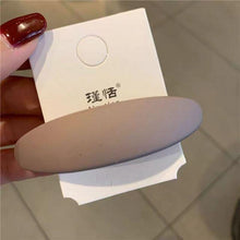 将图片加载到图库查看器，Fashion Matte Geometric Hair Clip Elegant Women Barrettes Hairpins Ponytail Holder Hairgrips Headwear Gorgeous Hair Accessories For Women
