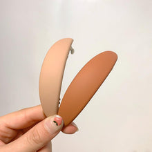 将图片加载到图库查看器，Fashion Matte Geometric Hair Clip Elegant Women Barrettes Hairpins Ponytail Holder Hairgrips Headwear Gorgeous Hair Accessories For Women
