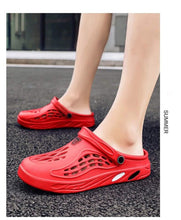 Load image into Gallery viewer, Fashion Men's Sandal For Home Platform Flip Flops Sandals Summer Shoes For Men Outdoor Fashion Clogs Non Slip Water Shoes With Strap Sports Sandals Lightweight Quick Dry Adult Clogs
