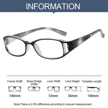 Load image into Gallery viewer, Fashion Men Women Reading Glasses Rectangle Spring Anti Glare Lightweight Reading Eyeglasses No Screw Detachable Design Eyeglasses Hyperopia Presbyopia Vision Care Eyewear
