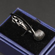 Load image into Gallery viewer, Fashion Metal Men Tie Clip Golden Musical Instrument Shape Simple Bar Clasp  Luxury Fashion Necktie Tie Clips Bar Variety Pattern Mens Suit Wedding Gift Unique Tie Clip
