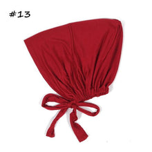 Load image into Gallery viewer, Fashion Modal Under Scarf  Hijab Turban Cap Cotton With Band Adjustable Inner Hijab cap Muslim Turban Hijab Cap For Women
