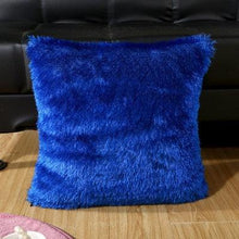 Load image into Gallery viewer, Fashion Plush Cushion Cover Shaggy Faux Fur Decorative Pillow Fur Pillows Fluffy Throw Pillows Cover Faux Fur Pillow Case Luxury Soft Cushion Cover Cushion Covers Home Living Room Seat Car Pink Pillowcase
