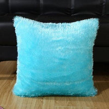 Load image into Gallery viewer, Fashion Plush Cushion Cover Shaggy Faux Fur Decorative Pillow Fur Pillows Fluffy Throw Pillows Cover Faux Fur Pillow Case Luxury Soft Cushion Cover Cushion Covers Home Living Room Seat Car Pink Pillowcase
