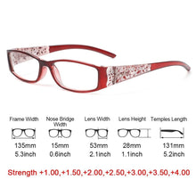 Load image into Gallery viewer, Fashion Print Reading Glasses Women Men Anti Blue Light Glasses Computer Goggles Eye Protection For Men And Women  Portable High-definition  Lens Retro Magnifier Eyewear Diopter +1.0~+4.0
