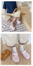 将图片加载到图库查看器，Fashion Sandal Clogs Women Slippers Soft Bottom Beach Sandals Women Clog Sandals Breathable Ankle-Wrap EVA Clogs Slippers For Women Fashion Comfortable Slip On Slides Shoes
