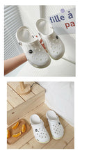 将图片加载到图库查看器，Fashion Sandal Clogs Women Slippers Soft Bottom Beach Sandals Women Clog Sandals Breathable Ankle-Wrap EVA Clogs Slippers For Women Fashion Comfortable Slip On Slides Shoes
