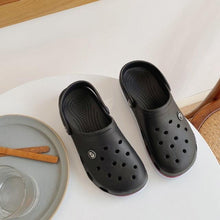 将图片加载到图库查看器，Fashion Sandal Clogs Women Slippers Soft Bottom Beach Sandals Women Clog Sandals Breathable Ankle-Wrap EVA Clogs Slippers For Women Fashion Comfortable Slip On Slides Shoes
