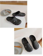 将图片加载到图库查看器，Fashion Sandal Clogs Women Slippers Soft Bottom Beach Sandals Women Clog Sandals Breathable Ankle-Wrap EVA Clogs Slippers For Women Fashion Comfortable Slip On Slides Shoes
