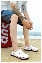 Load image into Gallery viewer, Fashion Sandals Mens Clogs Slippers Soft Bottom Beach Sandals Clog Comfortable Breathable Ankle-Wrap Lightweight Hiking Summer Walking Water Beach Shoes

