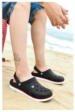Load image into Gallery viewer, Fashion Sandals Mens Clogs Slippers Soft Bottom Beach Sandals Clog Comfortable Breathable Ankle-Wrap Lightweight Hiking Summer Walking Water Beach Shoes

