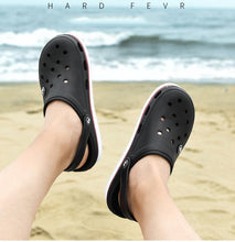 Load image into Gallery viewer, Fashion Sandals Mens Clogs Slippers Soft Bottom Beach Sandals Clog Comfortable Breathable Ankle-Wrap Lightweight Hiking Summer Walking Water Beach Shoes
