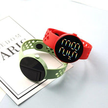 Load image into Gallery viewer, Fashion Silicone Watch Children Electronic Sport LED Touch Digital Screen Wrist Watch Boys Girls Ultra-Thin Digital Sports Watch Stainless Steel Fashion Wrist Watch For Men Women
