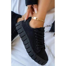 Load image into Gallery viewer, Fashion Spring New Purple Shoes Platform Sneakers Women Tenis Casual Shoes Lightweight Comfortable Vulcanize Shoes Luxury Fashion Womens Leather Sneakers
