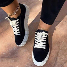 Load image into Gallery viewer, Fashion Spring New Purple Shoes Platform Sneakers Women Tenis Casual Shoes Lightweight Comfortable Vulcanize Shoes Luxury Fashion Womens Leather Sneakers
