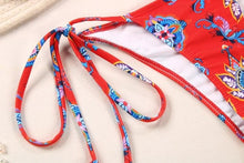 将图片加载到图库查看器，Fashion Swimwear Women Bikini Sets Women Lace Up Two Piece String Bikinis Beach Swimsuit Triangle Bathing Suit Side Tie Swimwear String Swimming Suit For Women Bathing Suit Micro Halter String Triangle Bikini
