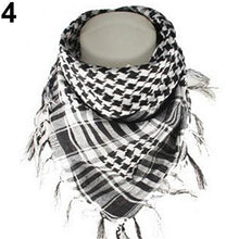 将图片加载到图库查看器，Fashion Unisex Lightweight Military Arab Tactical Desert Army Shemagh Keffiyeh Scarf Outdoor Unisex Army Military Tactical Arab Shemagh Cotton Scarves Hunting Keffiyeh Arabic Muslim Head Wrap Paintball Head Scarf Face Mesh Desert Bandanas
