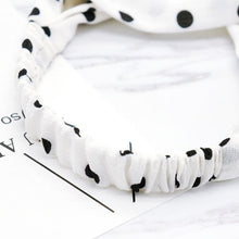 Load image into Gallery viewer, Fashion Wave Point Knot Headband Women Turban Elastic Hairband Head Wrap Hair Accessories for Girls Lady Headwear Hair Band Gorgeous Hair Accessories For Women
