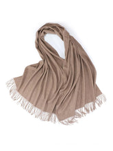 将图片加载到图库查看器，Fashion Winter Soft Wool Scarf Thickening Cashmere Lightweight Scarves Elegant Scarves Cashmere Escharpe Scarfs Lightweight Shawls Hijabs Shawls Scarves Warm Warps For Women
