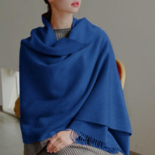 将图片加载到图库查看器，Fashion Winter Soft Wool Scarf Thickening Cashmere Lightweight Scarves Elegant Scarves Cashmere Escharpe Scarfs Lightweight Shawls Hijabs Shawls Scarves Warm Warps For Women
