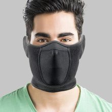 将图片加载到图库查看器，Fashion Winter Thermal Fleece Balaclava Full Face Mask Skiing Hat Bandana Hat Windproof Snowboard Scarves Women Men Helmet Cap Mask Balaclava Ski Mask with Ear Loop Adjustable Windproof Balaclava Half Face Mask Windproof Men Women
