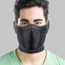 将图片加载到图库查看器，Fashion Winter Thermal Fleece Balaclava Full Face Mask Skiing Hat Bandana Hat Windproof Snowboard Scarves Women Men Helmet Cap Mask Balaclava Ski Mask with Ear Loop Adjustable Windproof Balaclava Half Face Mask Windproof Men Women
