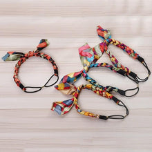 将图片加载到图库查看器，Fashion Women Chiffon Floral Bowknot Braid Headbands Ladies Girl Rabbit Ears Hairband Elastic Banana Leaf Beach Gorgeous Hair Accessories For Women
