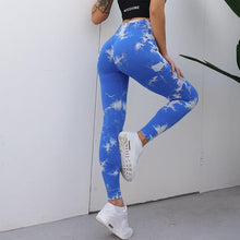 Load image into Gallery viewer, Fashion Women Leggings For Fitness Yoga Pants Push Up Workout Sports Legging Women's Seamless Workout Leggings High Waist Tummy Control Yoga Pants Gym Compression High Waist Gym Ladies Clothing
