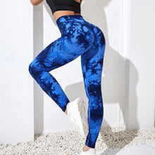 Load image into Gallery viewer, Fashion Women Leggings For Fitness Yoga Pants Push Up Workout Sports Legging Women's Seamless Workout Leggings High Waist Tummy Control Yoga Pants Gym Compression High Waist Gym Ladies Clothing

