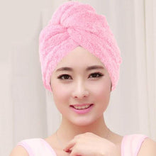 Load image into Gallery viewer, Fashion Women Microfiber Dry Hair Towel

