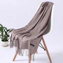 Load image into Gallery viewer, Fashion Women Scarf Winter Long Lady Shawls For Women For Winter Scarves Wraps Fashion Winter Women's Scarf Touch Shawl Wrapped Soft Warm Scarf

