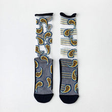 Load image into Gallery viewer, Fashion Women Socks New Spring Summer Mesh Thin Long Printed Socks Women Casual Breathable Fresh Flower Socks Korea Style Color Thin Socks For Women
