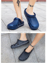 Load image into Gallery viewer, Fashion Womens Mens Garden Shoes Sandal Summer Hole Rubber Clogs Slippers High Quality Garden Sandals Women's Arch Support Clogs Garden Shoes Slip-on Outdoor Beach Slippers
