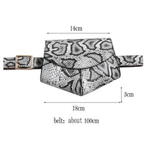 Load image into Gallery viewer, Fashionable Design Mini Adjustable Belt Waist Fanny Bag Ladies Cute Bag Women's Style Leather Pouch

