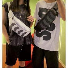 将图片加载到图库查看器，Fashionable Flash Reflective Chest Bag Iridescent Belt  Bum Bag For Travel Festival Sports Unisex Waist Bags
