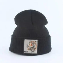 Load image into Gallery viewer, Fashionable Warm Animal Theme Wolf Knitted Unisex Beanies For Women Soft And Comfortable Beanies For Winter And Autumn
