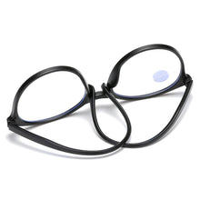Load image into Gallery viewer, Fashionable Women And Men Round Reading Glasses Fashion Ultra Light Anti Blue Light Eyeglasses Unisex Stylish Eyeglasses Glasses Clear Lens Diopters +1+1.5+2+2.5+3+3.5+4
