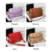 Load image into Gallery viewer, Fashionable Women's Bag Autumn Winter Female Literary Single-Shoulder Bag Chain Design Cross-Body Bag Trendy Women's Bag
