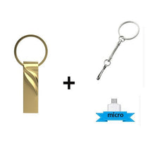 Load image into Gallery viewer, Fast Pen Drive 128GB Flash USB Flash Drive Metal Waterproof USB Drive Memory 8GB Metal Pen Drive 16GB 32GB Key USB Flash Drives 64GB Stick Pen
