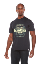Load image into Gallery viewer, Fast Ride Men's Bamboo Viscose/Organic Cotton Short Sleeve Graphic T-Shirt
