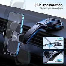 将图片加载到图库查看器，TOPK D38C Car Phone Holder – Adjustable Dashboard Mount
