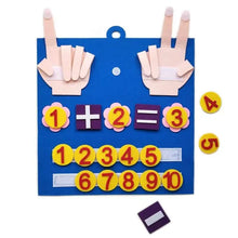 将图片加载到图库查看器，Felt Board Finger Numbers Counting Toy
