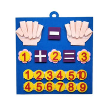 将图片加载到图库查看器，Felt Board Finger Numbers Counting Toy
