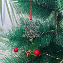 Load image into Gallery viewer, Festive Christmas Tree Pendant - Metal Hanging Ornament for Scene Decor
