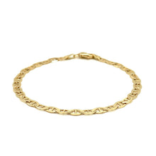 Load image into Gallery viewer, 4.5mm 14k Yellow Gold Mariner Link Bracelet
