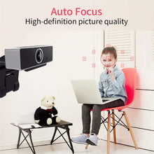 将图片加载到图库查看器，FHD 1080P Webcam USB Auto Focus with Microphone
